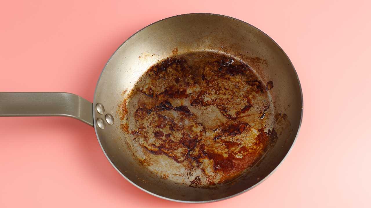 padella bruciata 