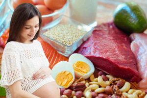 donna in gravidanza, alimenti proteici