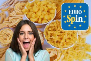 pasta in vari formati donna felice logo eurospin