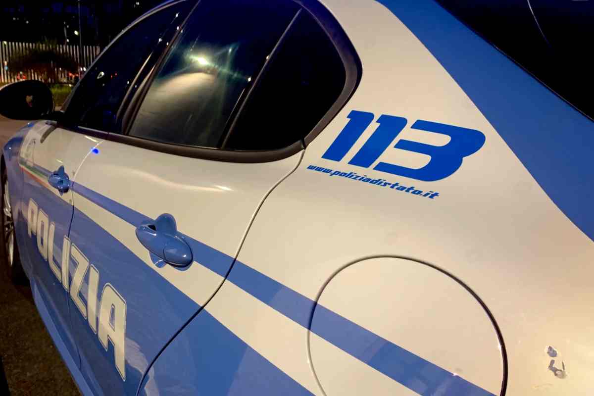 volante della polizia