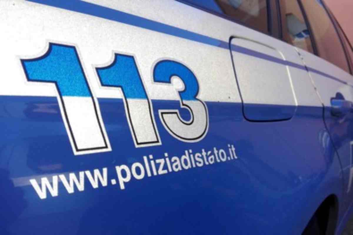 volante della polizia