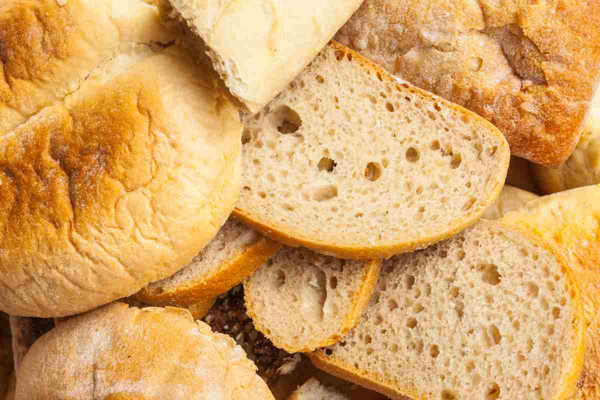 pane raffermo ancora buono e senza muffe