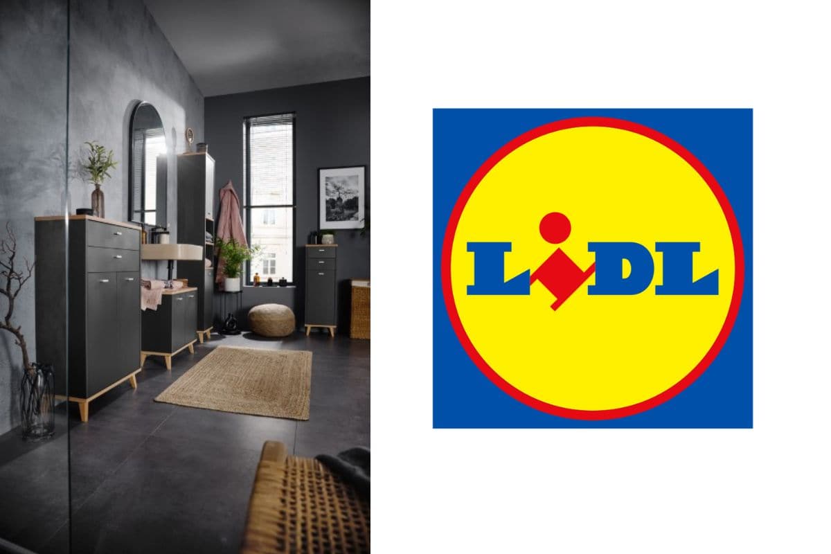 screen sito lidl bagno in offerta dal 23 ottobre 2025 e logo lidl
