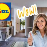 logo lidl donna felice con pollice in su scritta wow cucina in ordine