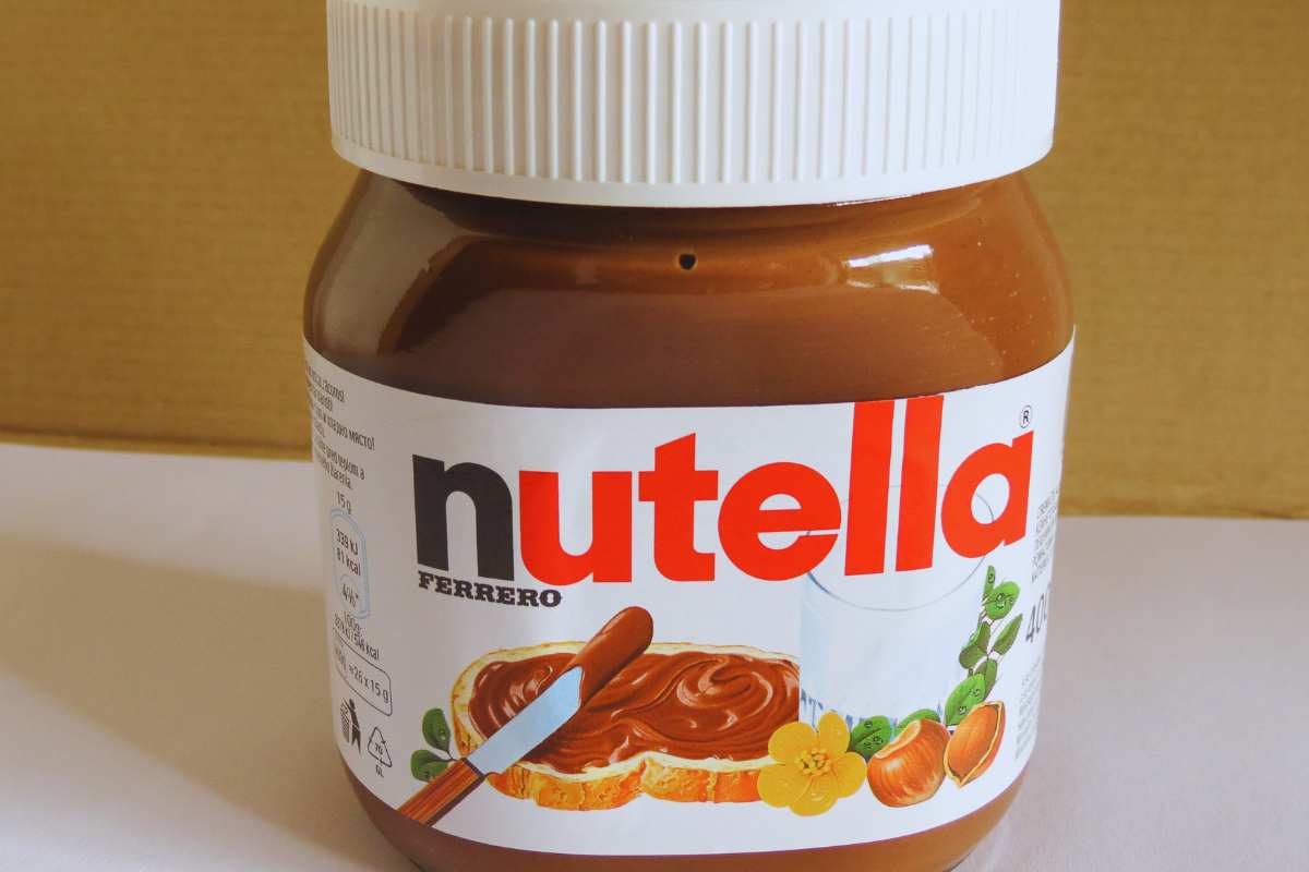 barattolo di nutella