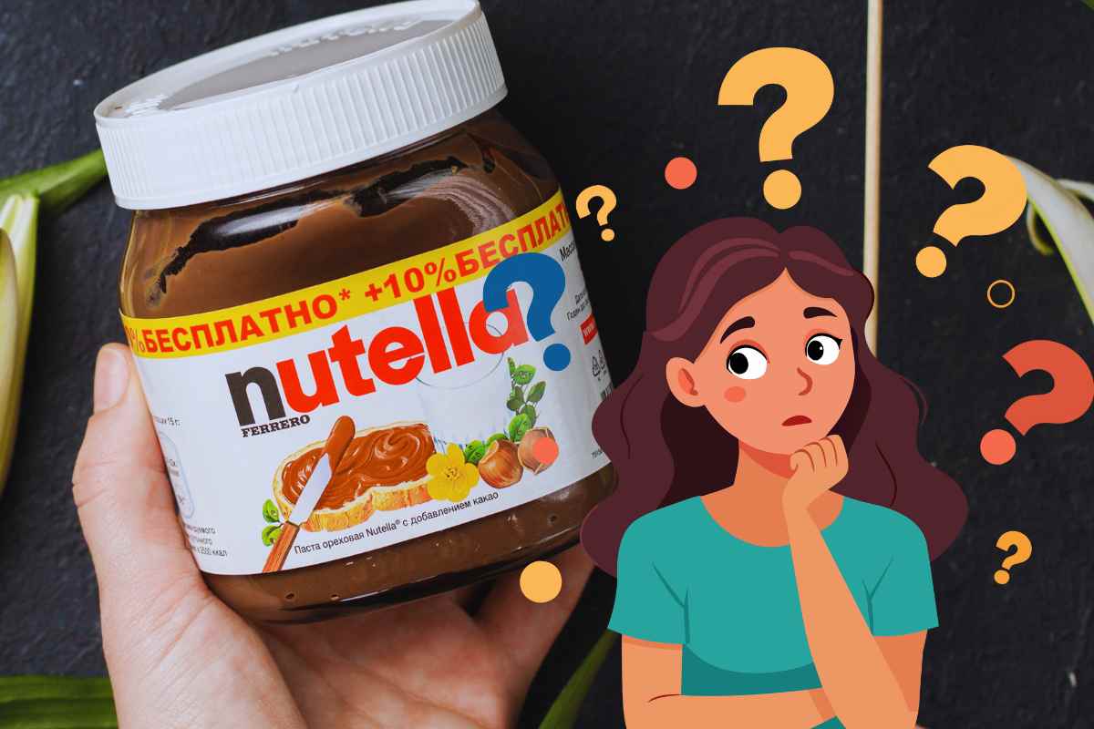 nutella grafica ragazza pensa punti interrogativi