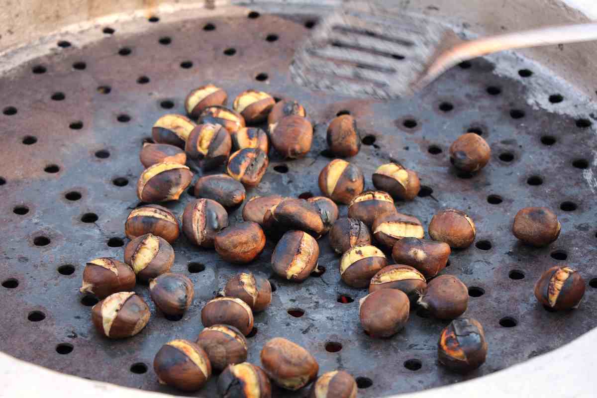 castagne in padella
