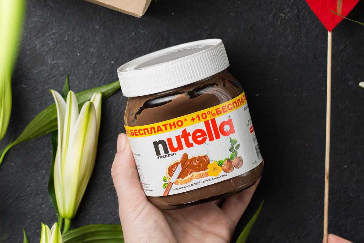 barattolo di nutella