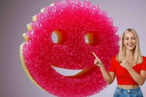 scrub mommy daddy ragazza che indica