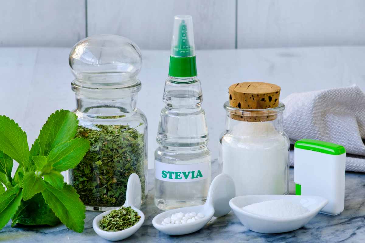 stevia in diverse forme