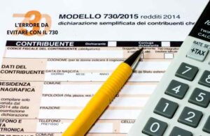 730 non commettere errori rimborso