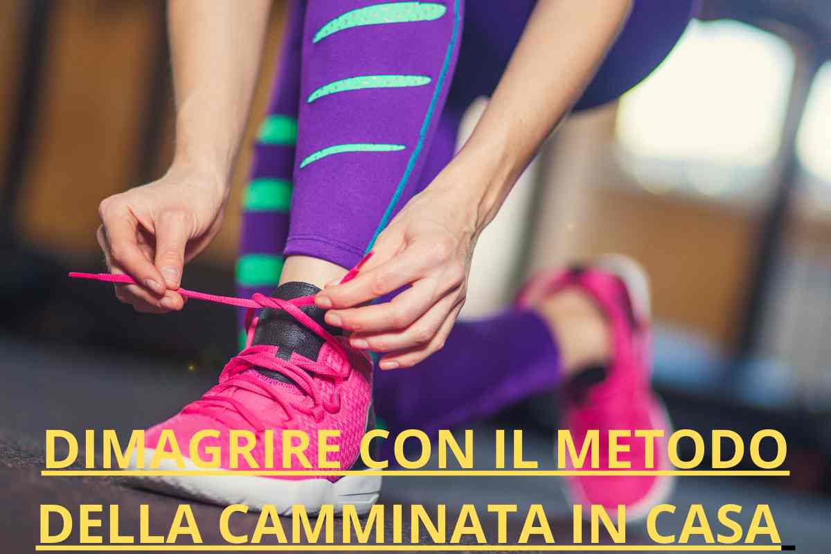 Dimagrire metodo camminata in casa