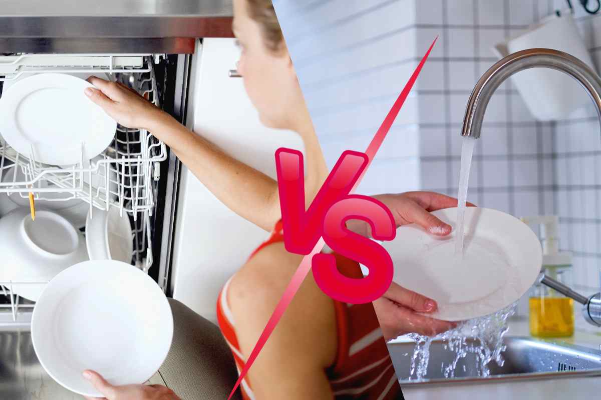 lavare in lavastoviglie vs lavaggio a mano