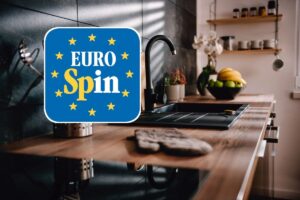 cucina con logo eurospin