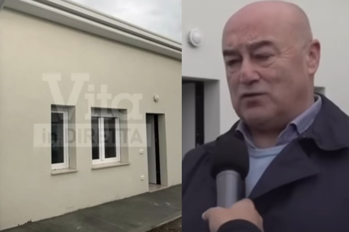 screen servizio la vita in diretta della casa offerta e sindaco intervistato