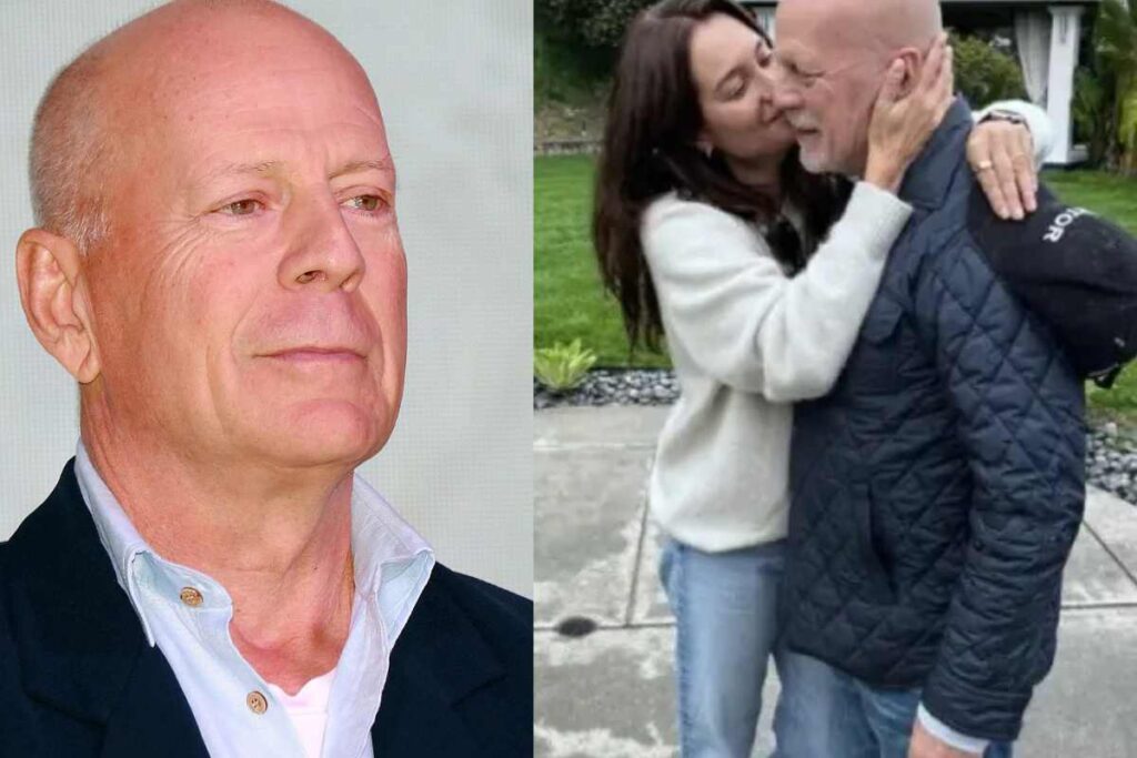 bruce willis e bruce willis con la figlia