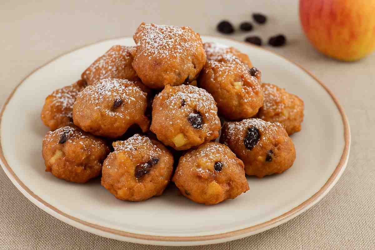 frittelle castagne e mele
