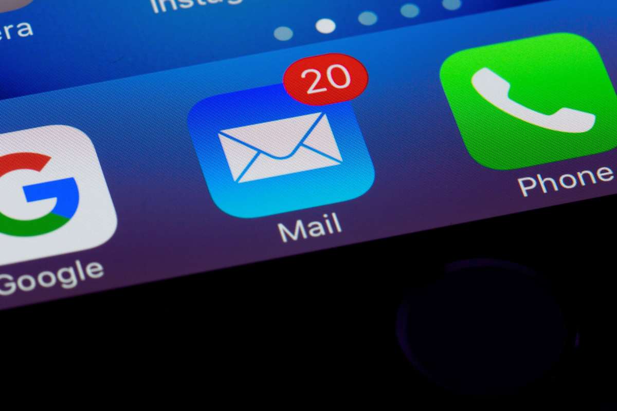 notifica mail smartphone