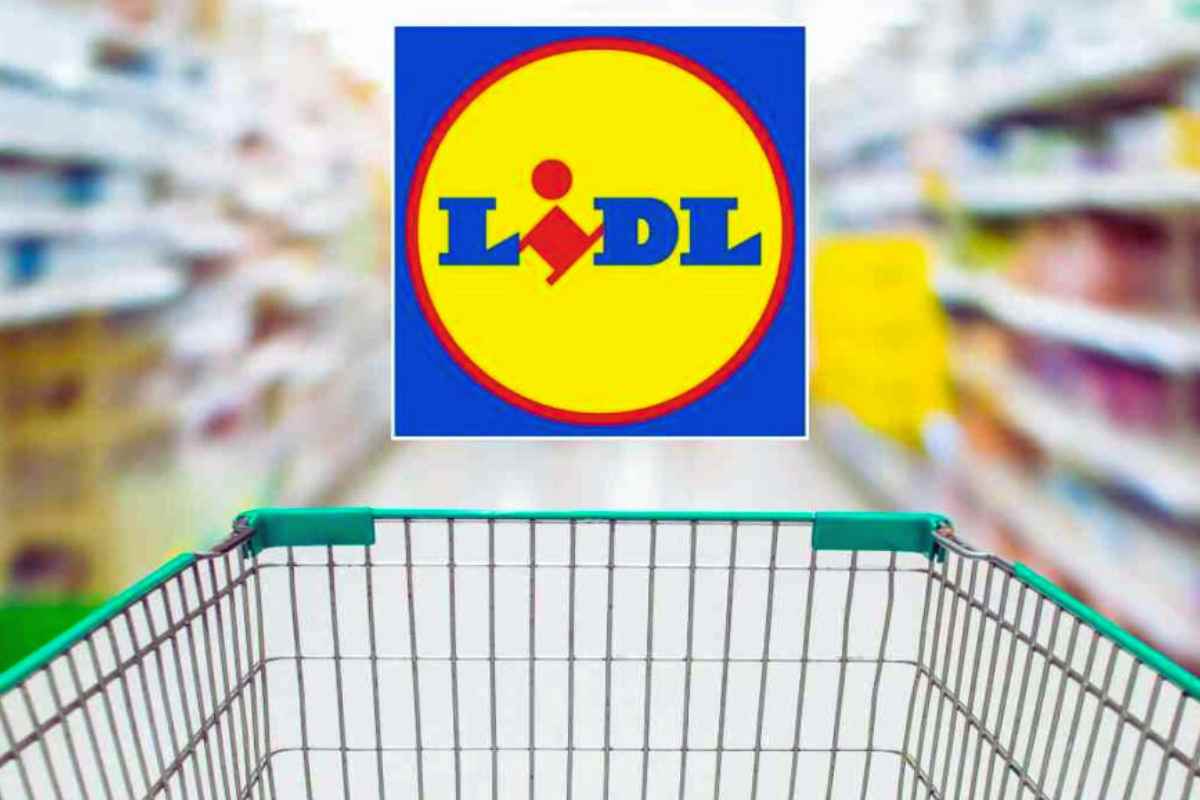 logo lidl carrello spesa