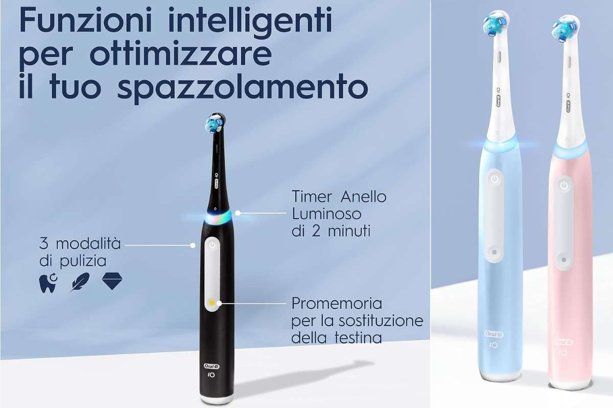 spazzolino oral b io 3 in diversi colori