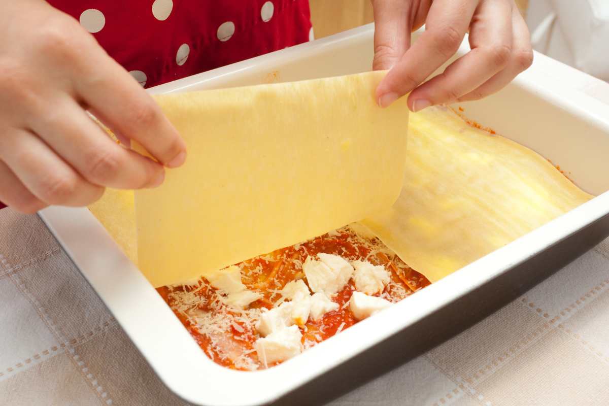 preparare lasagne