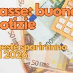 Tasse buone notizie 2026