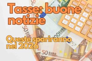 Tasse buone notizie 2026