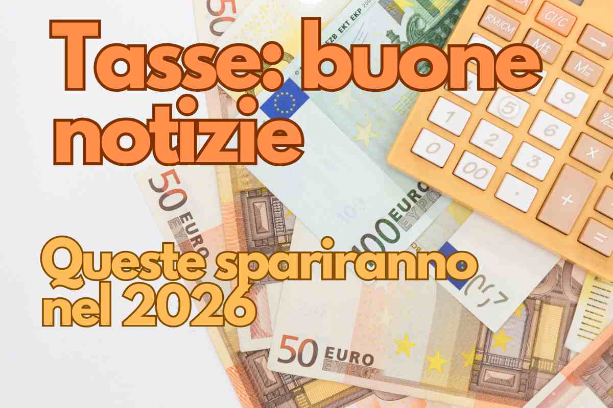 Tasse buone notizie 2026