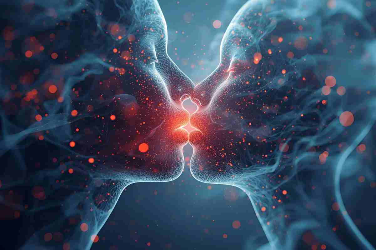 immagine che mostra la chimica di un baci0