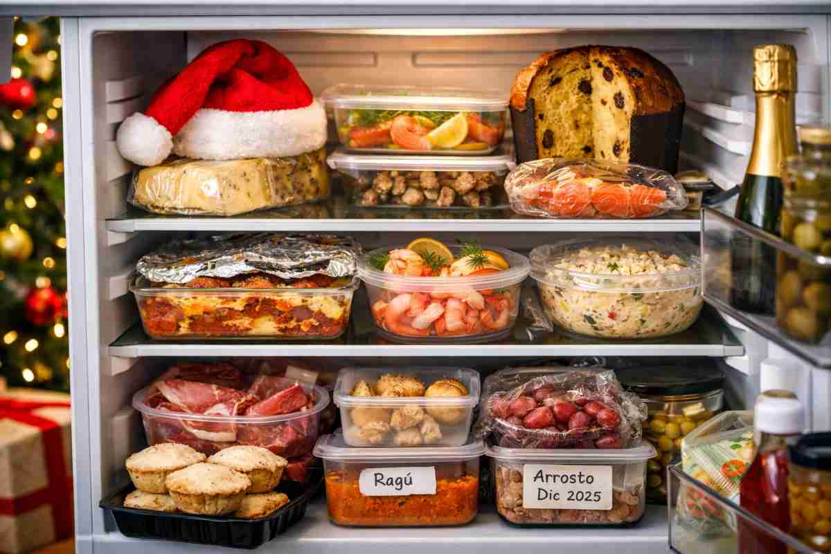 avanzi feste natale in frigo