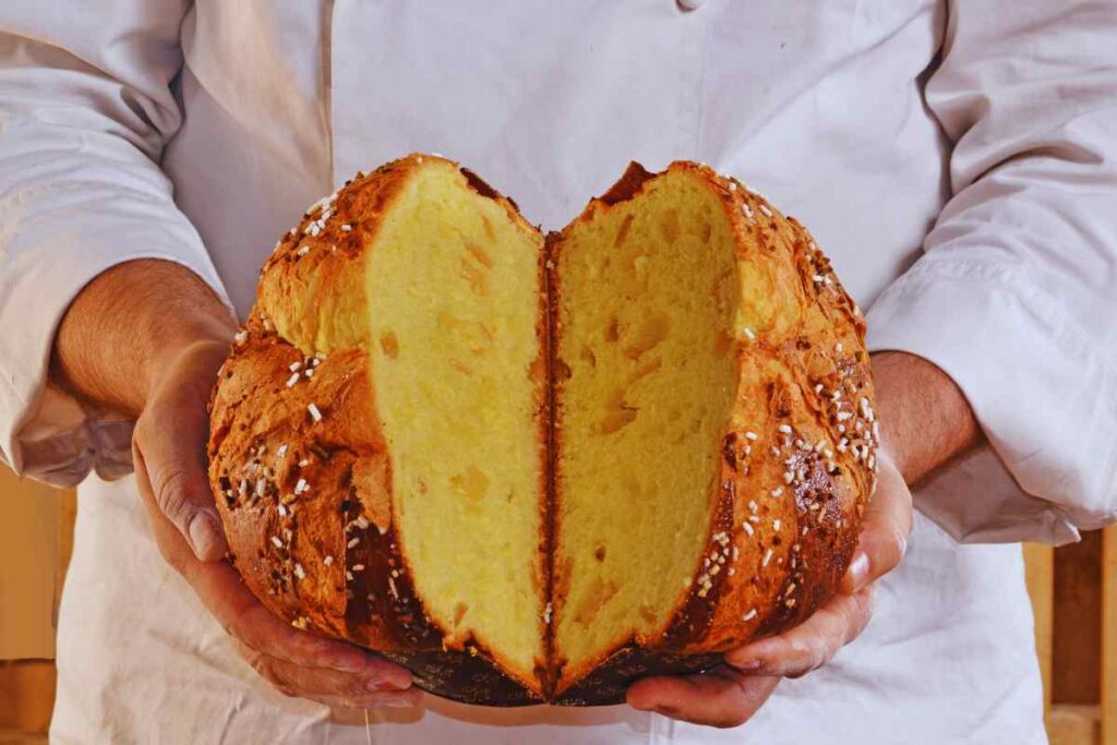 che con panettone