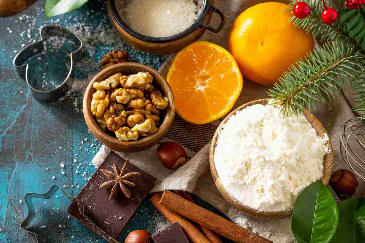 ingredienti dolci natalizi