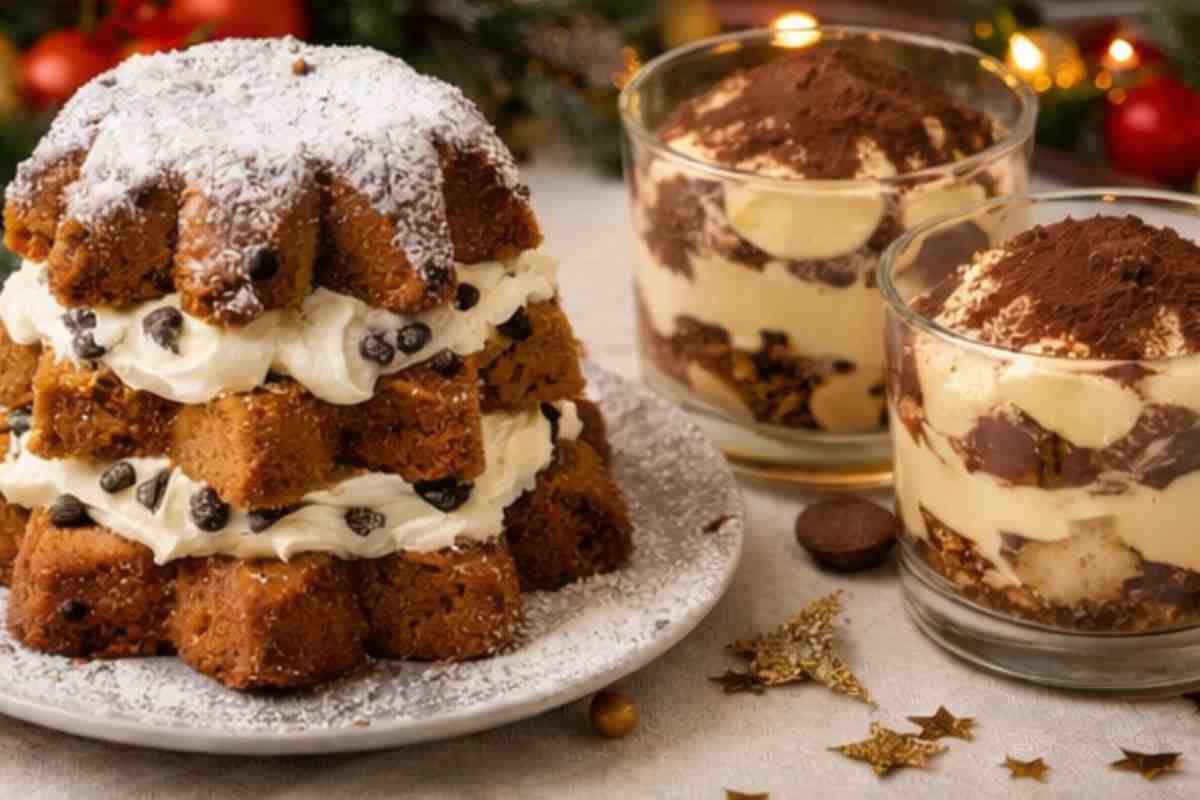 pandoro crema e tiramisù
