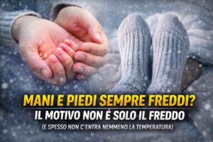 mani piedi freddi scritta